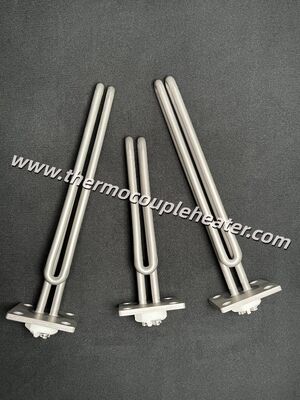 UL認証工業用温水タンクヒーター ステンレス鋼フランジ浸漬加熱エレメント