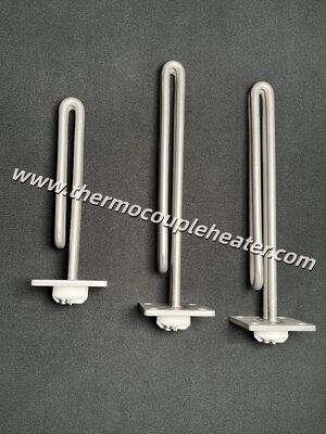 UL認証工業用温水タンクヒーター ステンレス鋼フランジ浸漬加熱エレメント