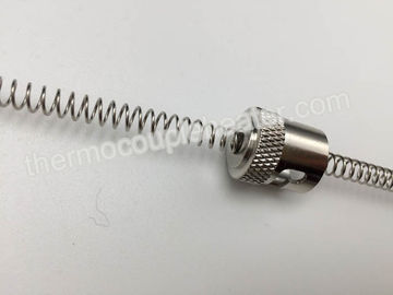 バネ付きの温度検出器は熱電対のための単一/倍スロット銃剣の帽子を分けます