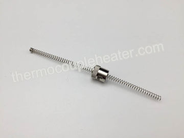 バネ付きの温度検出器は熱電対のための単一/倍スロット銃剣の帽子を分けます