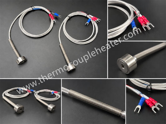 Industrial Magnetic Surface Temperature Probe (-60°C to 500°C) for Pipe & Metal Equipment | High-Accuracy German Class A PT100 RTD