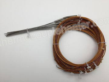 24GA Kaptonおよび金属の転移のセリウムのタイプJの熱電対RTDは導きます