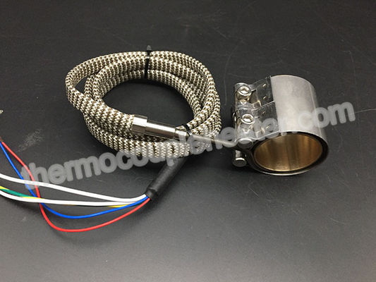 真鍮の中心のHotlockのステンレス鋼 クランプが付いている熱いランナーのコイル・ヒーター