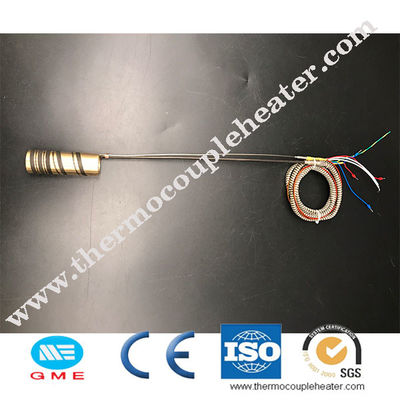 MgOの絶縁材の熱いランナーの真鍮の管のノズルのコイル・ヒーター