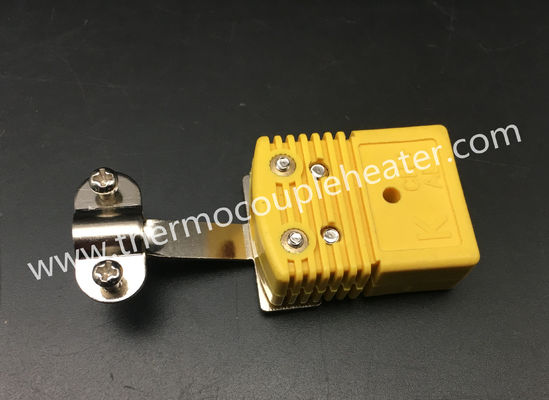 2つのPin RTD回路の鋼線クランプが付いている標準的な熱電対コネクター