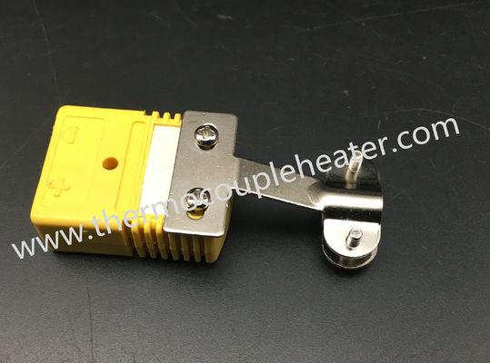 2つのPin RTD回路の鋼線クランプが付いている標準的な熱電対コネクター