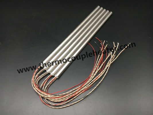 内部的には造りの接続されたSSの外装のカートリッジ ヒーター- Kの熱電対の…