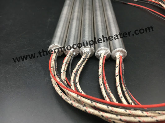 内部的には造りの接続されたSSの外装のカートリッジ ヒーター- Kの熱電対の…