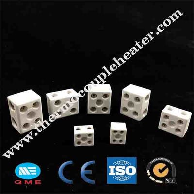 2つのPin 5の穴の高温抵抗の陶磁器のターミナル ブロック