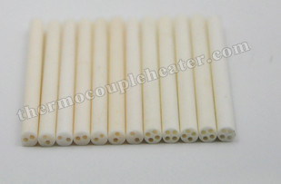 Electrical Thermocouple Components , Thermocouple Ceramic Alumina Insulator