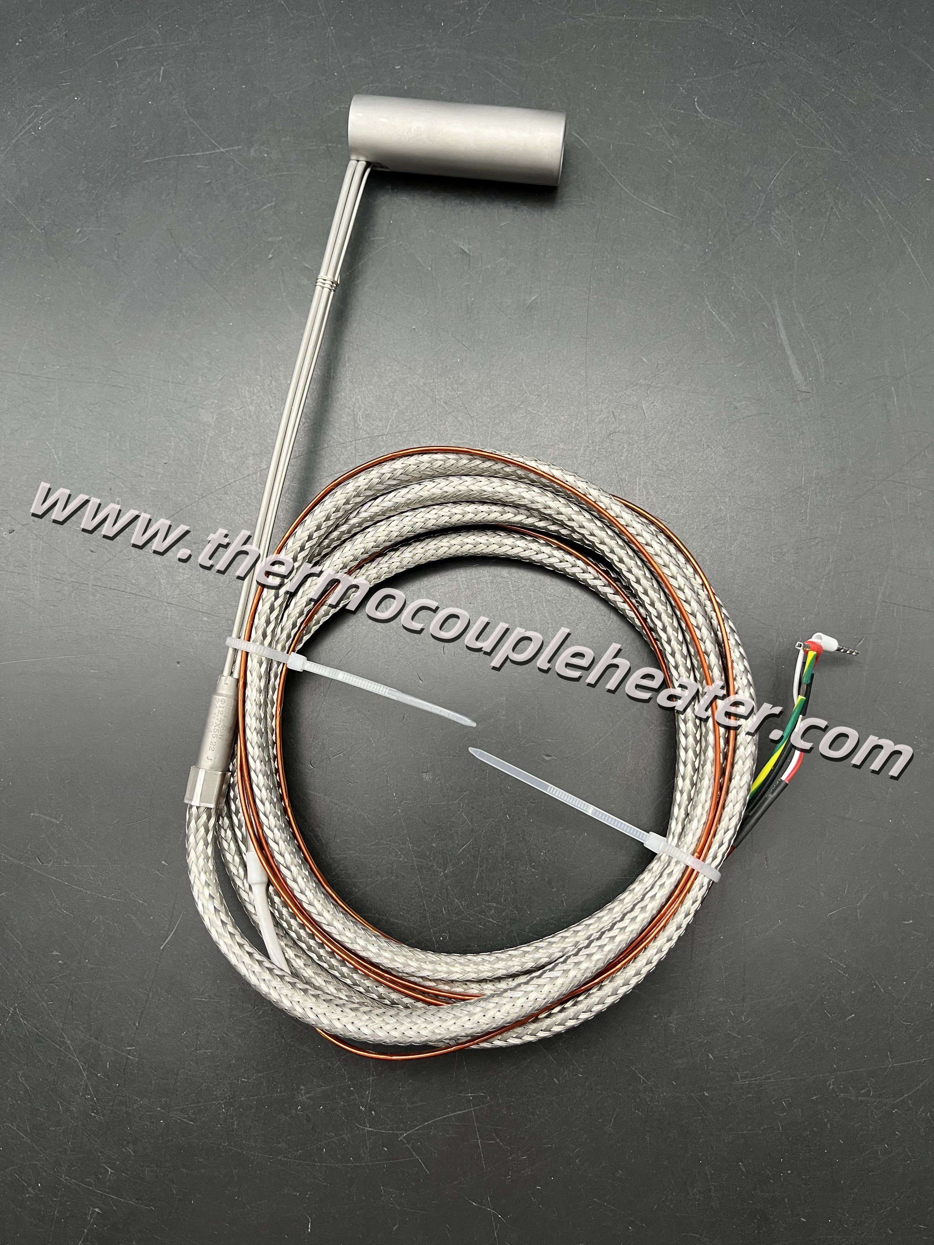 Micro Tubular Coil Heaters With SS Cover And Externally Mounted Thermocouple