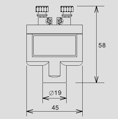 産業ミネラル温度検出器の保護のための TS の熱電対の関係の頭部