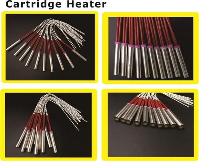 ステンレス鋼の金属の外装の3Dプリンターのための熱電対が付いている電気カートリッジ ヒーター