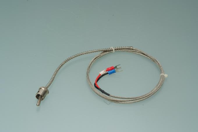 産業適用範囲が広い熱電対のバネ付きの熱電対の温度検出器RTD
