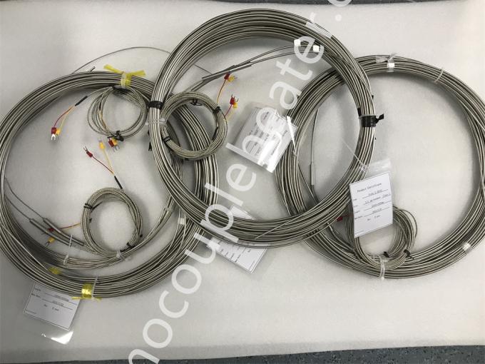 ステンレス鋼おおわれたDia 1.0mm 1.5mm 3.0mm 6.0mmのタイプK/j/nの調査のタイプ熱電対