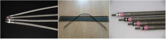 Flexible Tubular Heater Braided Surface Diameter 6.5mm For Hot Runner Manifold